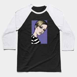 Twiggy Lichtenstein Baseball T-Shirt
